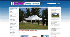 Desktop Screenshot of bigeventpartyrentals.com